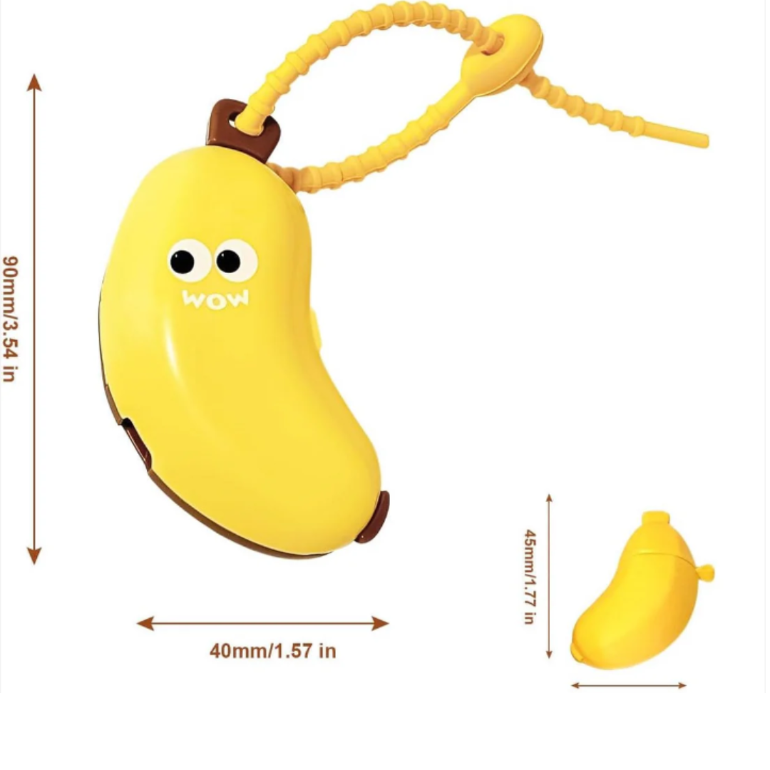 Estuche Banana para Cepillo de Dientes