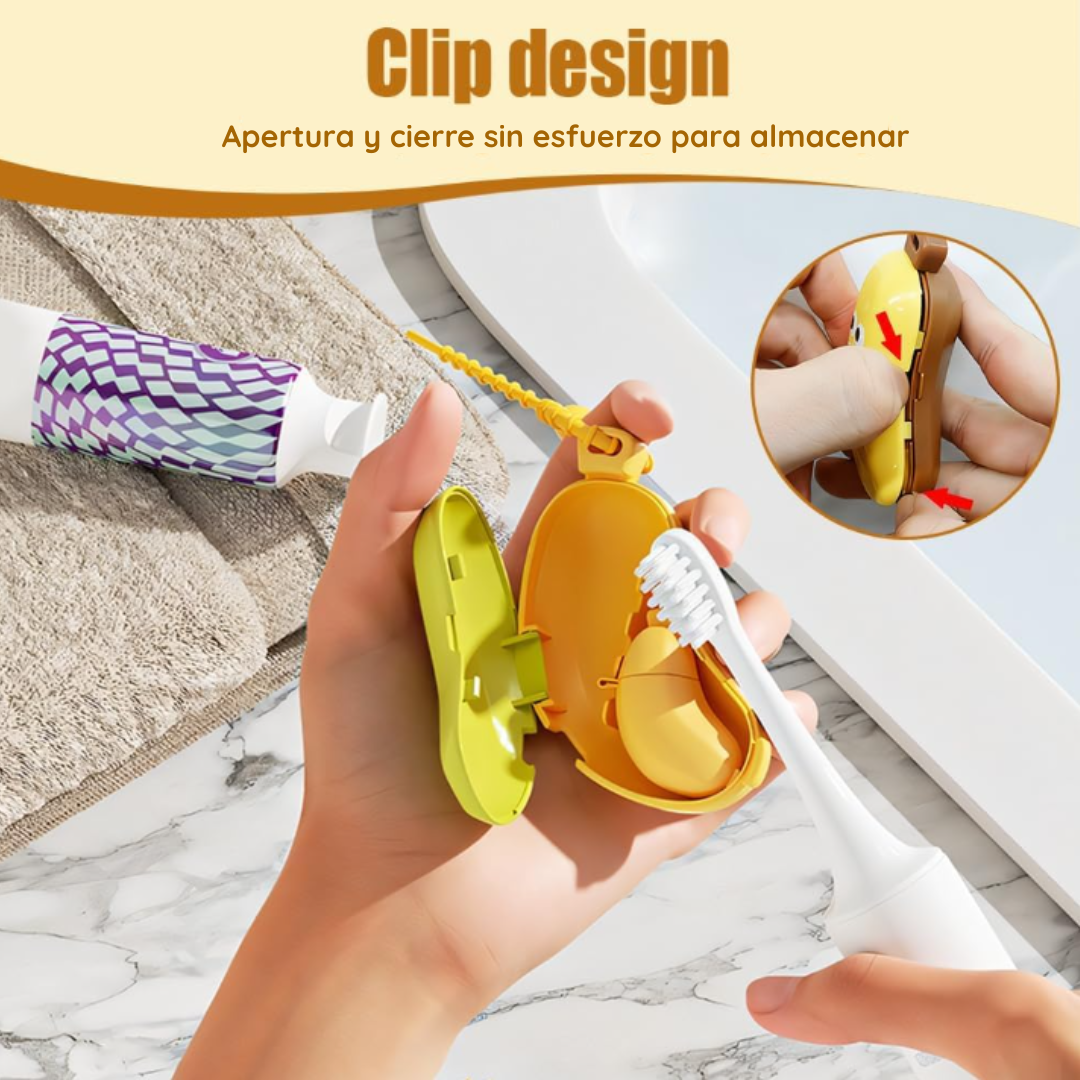 Estuche Banana para Cepillo de Dientes